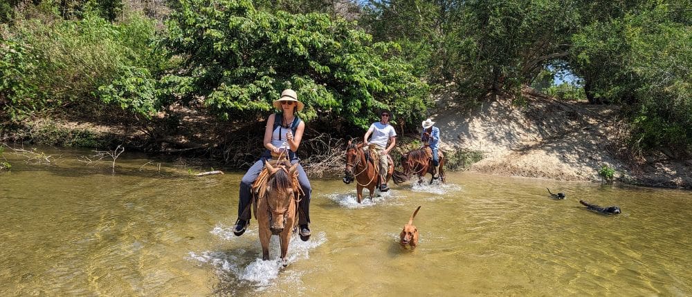 River crossing Hot Springs