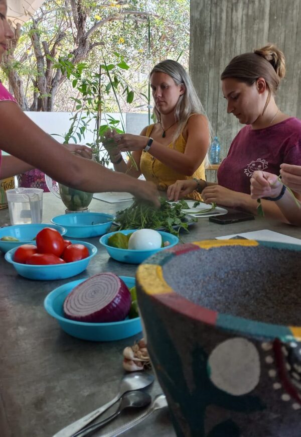cooking oaxacan dishes